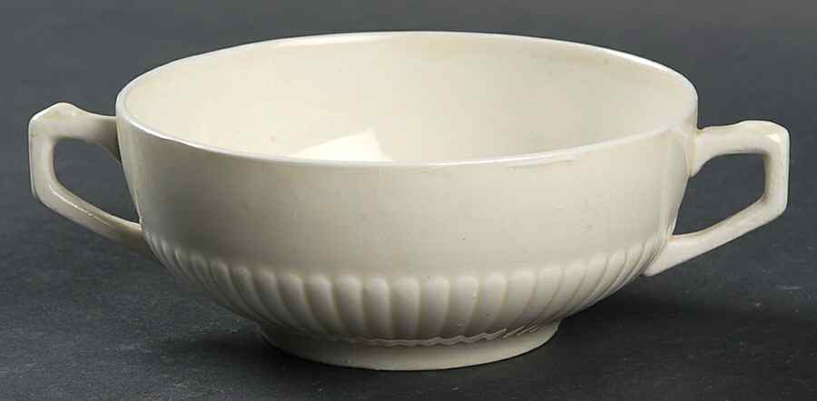 RID6 Flat Cream Soup Bowl by Ridgway (Ridgways)-1