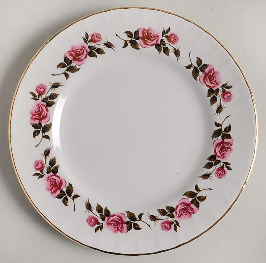 Romance Salad Plate by Ridgway (Ridgways)-1