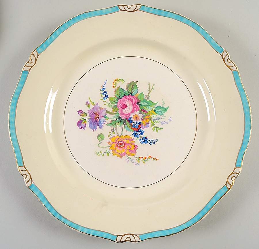 Roslyn 12" Chop Plate (Round Platter) by Ridgway (Ridgways)-1
