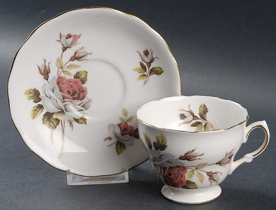 Royal Vale Cup & Saucer Sets Footed Cup & Saucer Set by Ridgway (Ridgways)-1