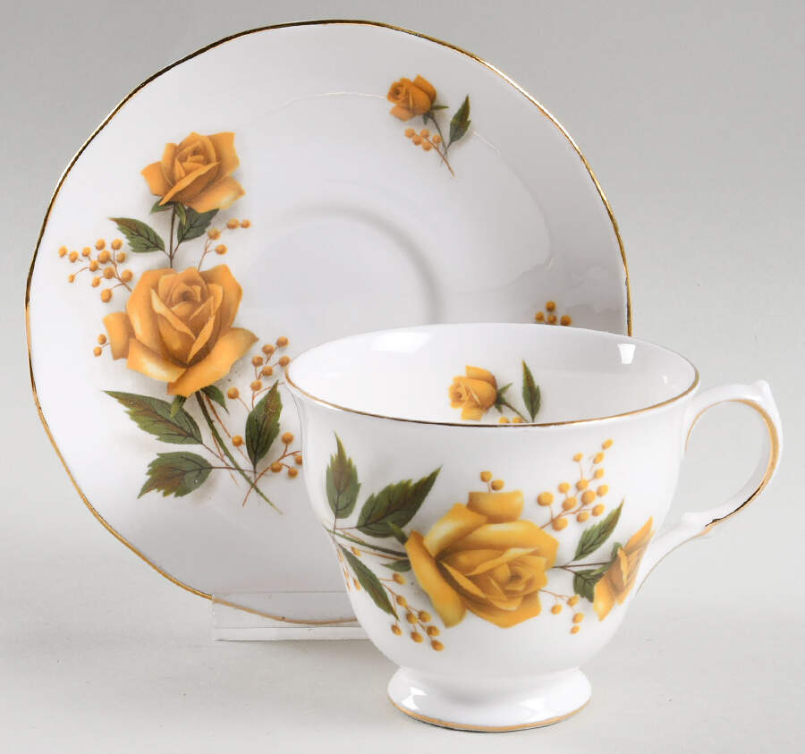 Royal Vale Cup & Saucer Sets Footed Cup & Saucer Set by Ridgway (Ridgways)-1
