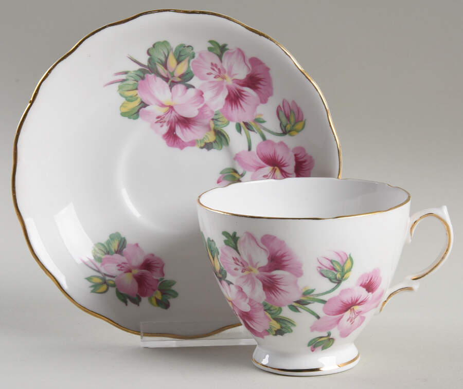 Royal Vale Cup & Saucer Sets Footed Cup & Saucer Set by Ridgway (Ridgways)-1