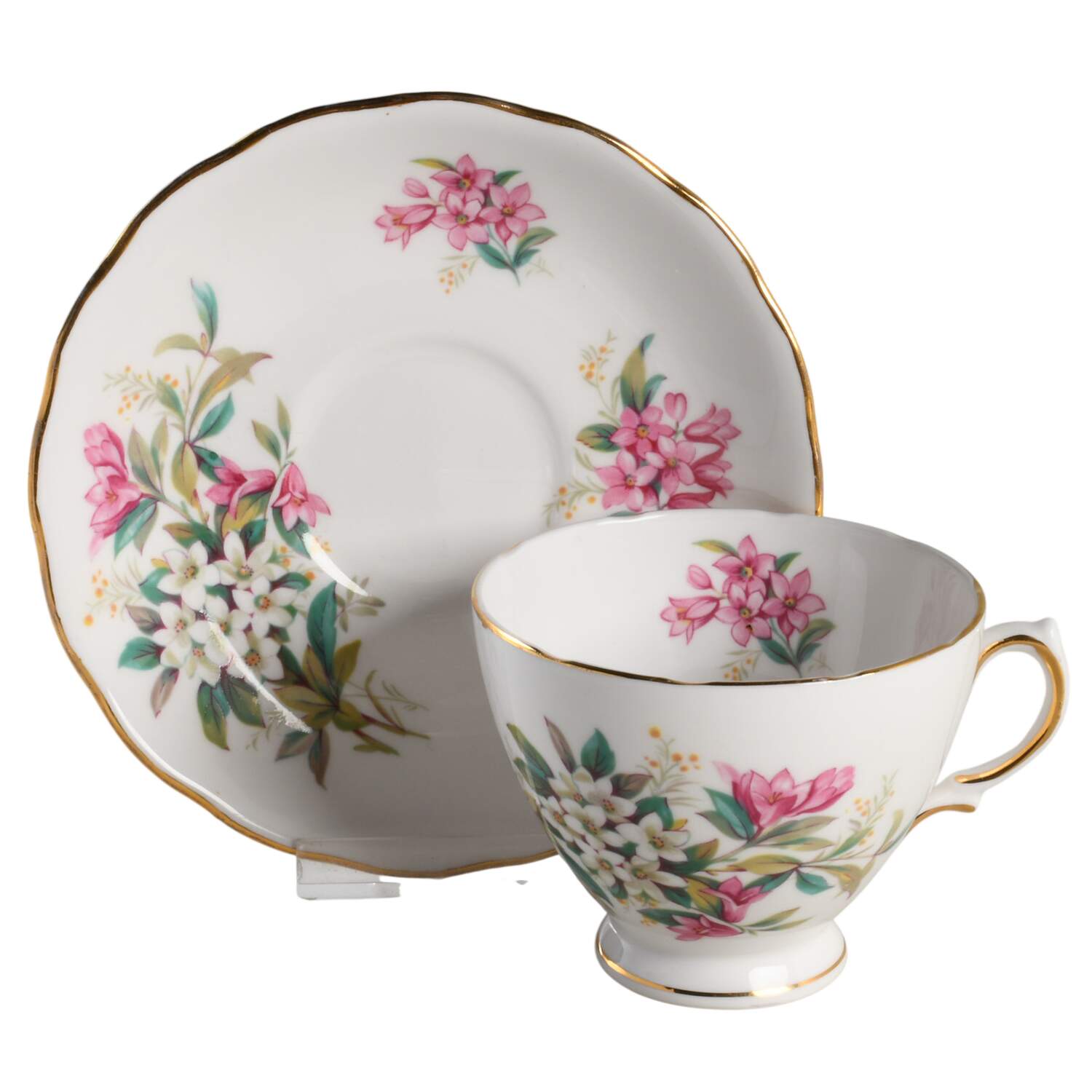 Royal Vale Cup & Saucer Sets Footed Cup & Saucer Set by Ridgway (Ridgways)-1