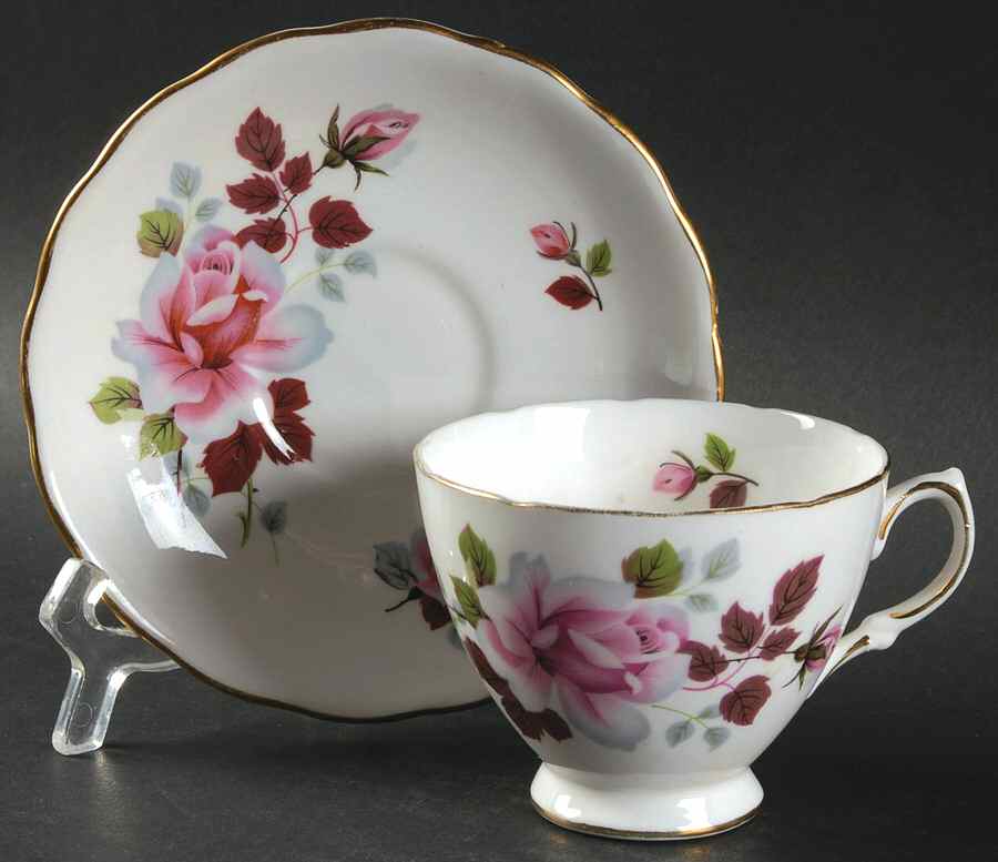 Royal Vale Cup & Saucer Sets Footed Cup & Saucer Set by Ridgway (Ridgways)-1