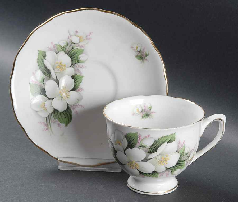 Royal Vale Cup & Saucer Sets Footed Cup & Saucer Set by Ridgway (Ridgways)-1