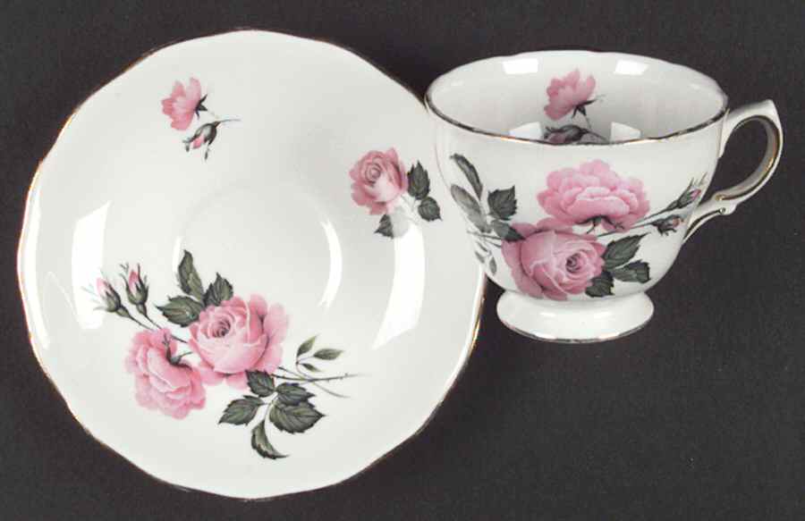 Royal Vale Cup & Saucer Sets Footed Cup & Saucer Set by Ridgway (Ridgways)-1