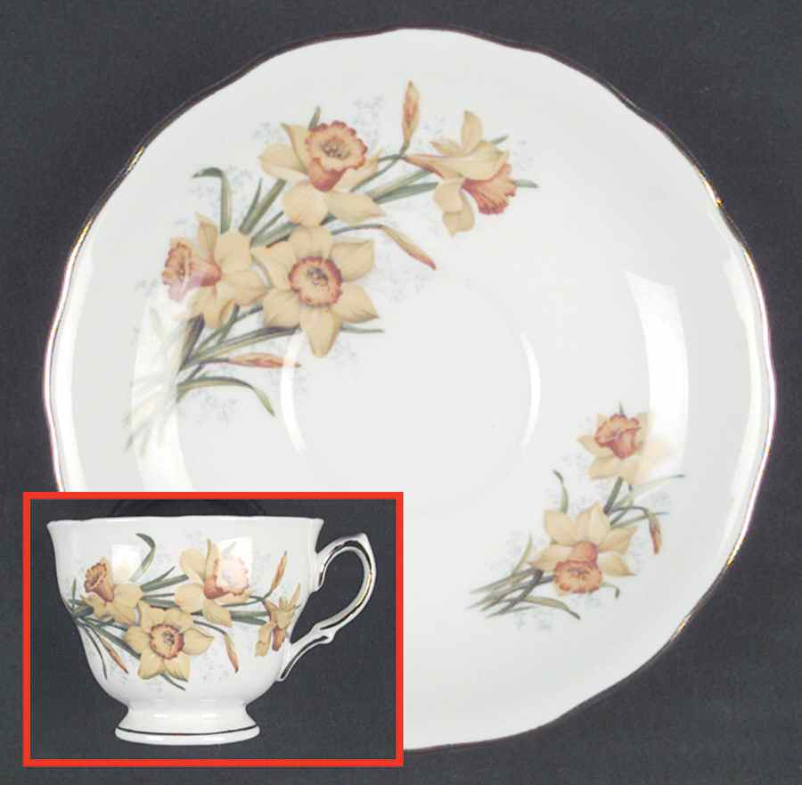 Royal Vale Cup & Saucer Sets Footed Cup & Saucer Set by Ridgway (Ridgways)-1