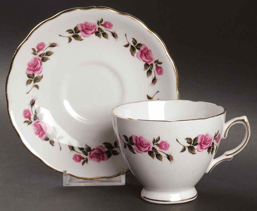 Royal Vale Cup & Saucer Sets Footed Cup & Saucer Set by Ridgway (Ridgways)-1