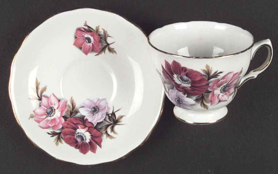 Royal Vale Cup & Saucer Sets Footed Cup & Saucer Set by Ridgway (Ridgways)-1