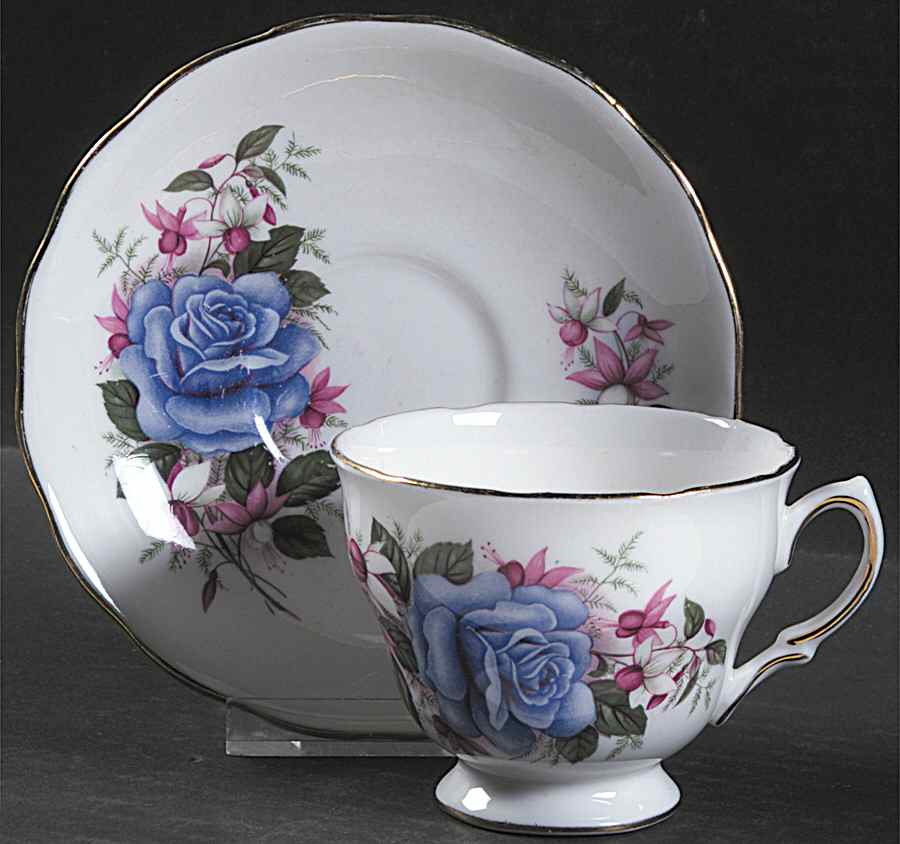 Royal Vale Cup & Saucer Sets Footed Cup & Saucer Set by Ridgway (Ridgways)-1