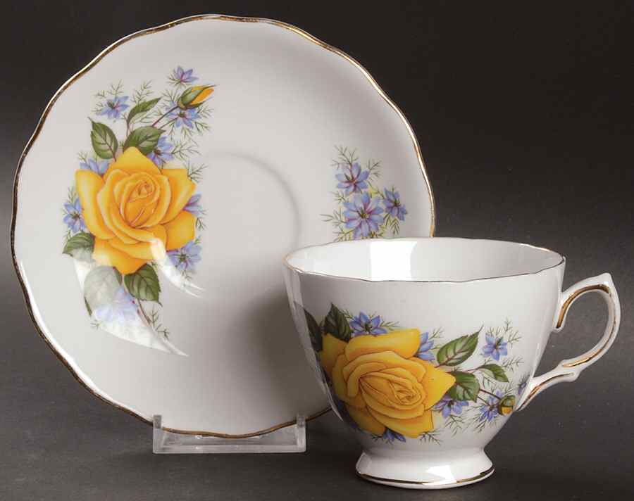 Royal Vale Cup & Saucer Sets Footed Cup & Saucer Set by Ridgway (Ridgways)-1