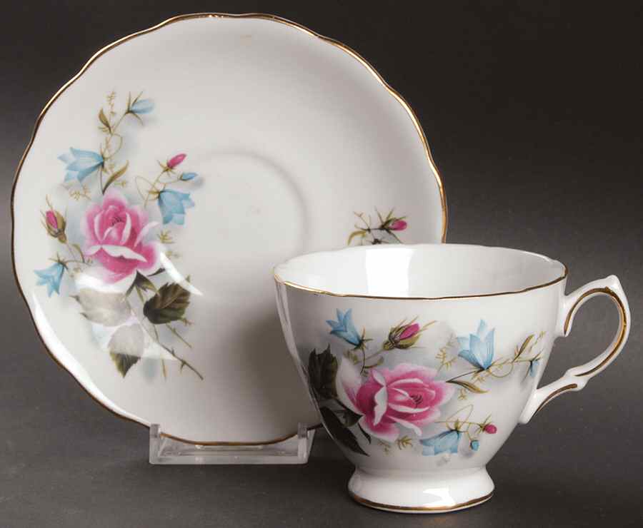 Royal Vale Cup & Saucer Sets Footed Cup & Saucer Set by Ridgway (Ridgways)-1