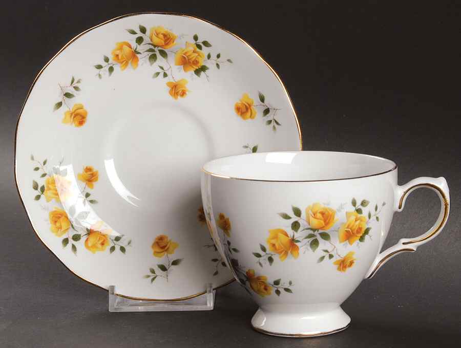 Royal Vale Cup & Saucer Sets Footed Cup & Saucer Set by Ridgway (Ridgways)-1