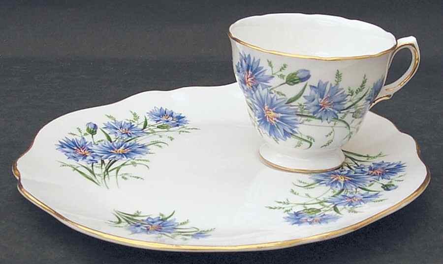 Royal Vale Cup & Saucer Sets Snack Plate & Cup Set by Ridgway (Ridgways)-1