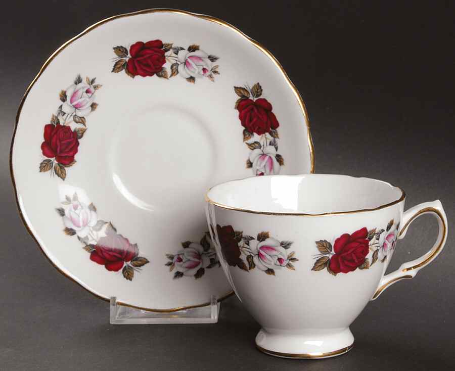 Royal Vale Cup & Saucer Sets Footed Cup & Saucer Set by Ridgway (Ridgways)-1