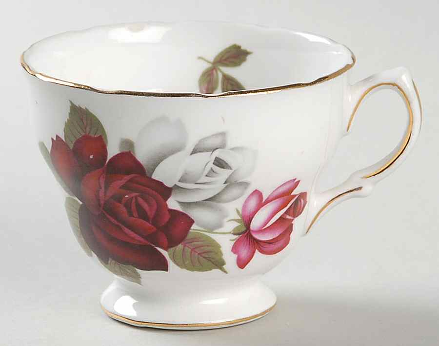 Royal Vale Cup & Saucer Sets Footed Cup by Ridgway (Ridgways)-1