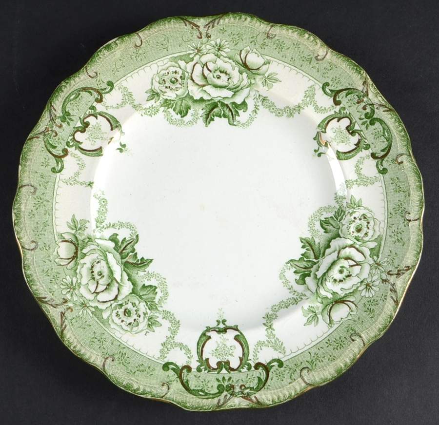 Roxbury Green Salad Plate by Ridgway (Ridgways)-1