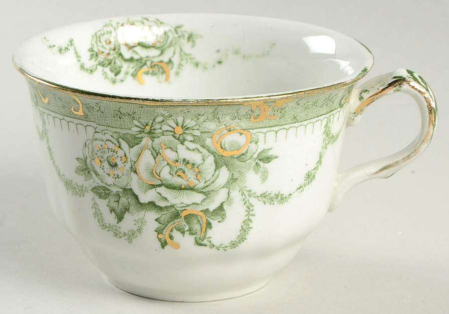 Roxbury Green Flat Cup by Ridgway (Ridgways)-1