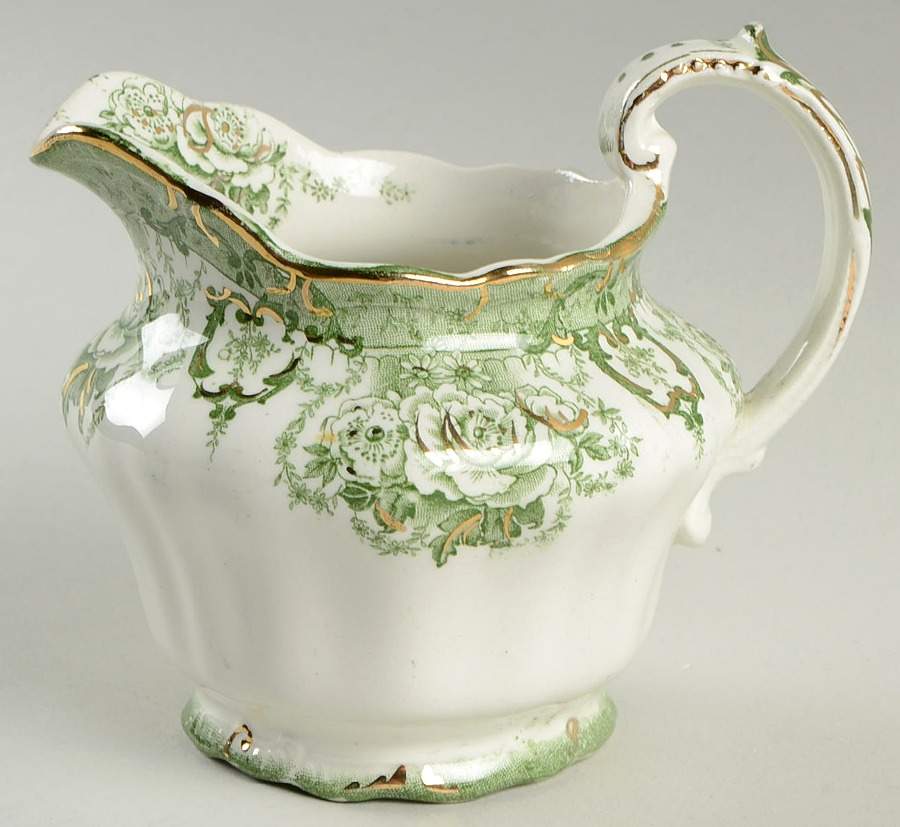 Roxbury Green Creamer by Ridgway (Ridgways)-1