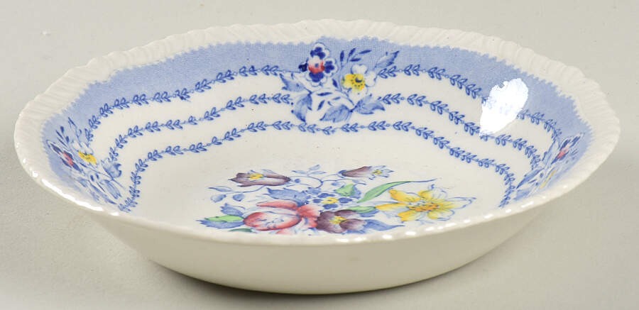 Rutland Blue Fruit/Dessert (Sauce) Bowl by Ridgway (Ridgways)-1