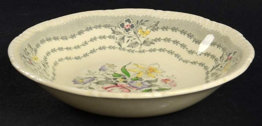 Rutland Grey Fruit/Dessert (Sauce) Bowl by Ridgway (Ridgways)-1