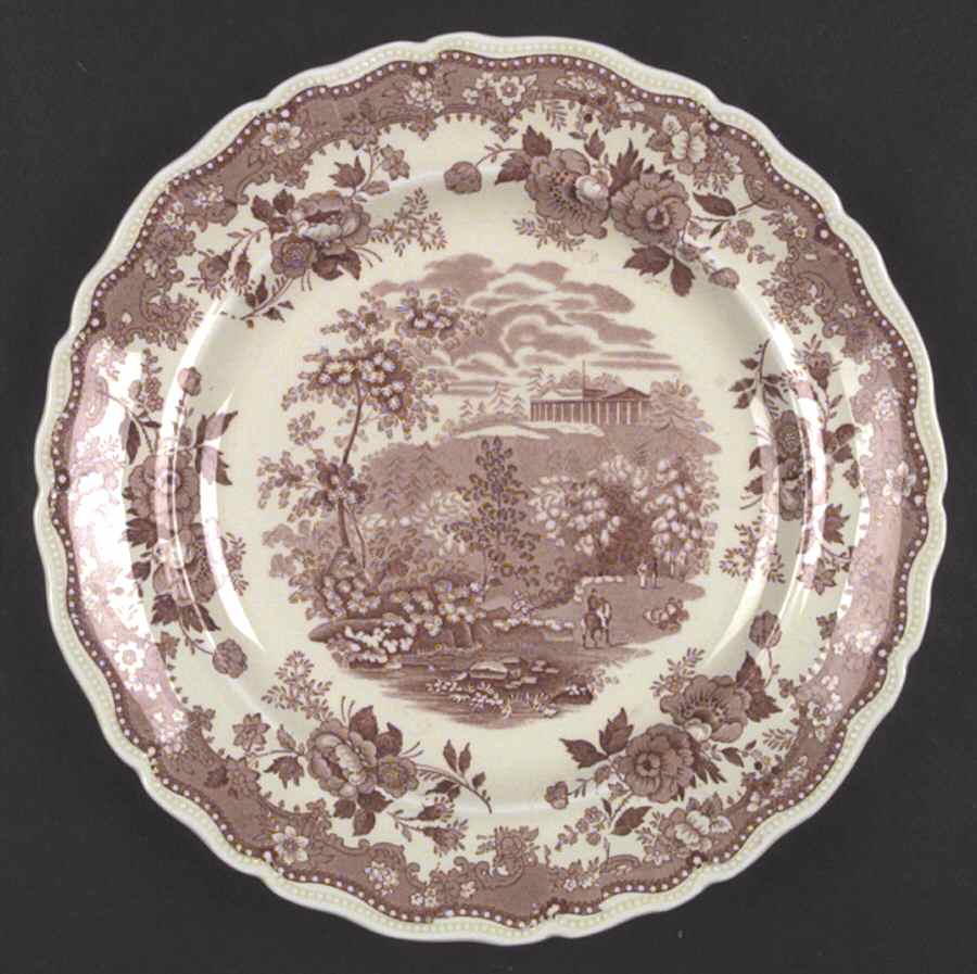 Shannondale Red Dinner Plate by Ridgway (Ridgways)-1
