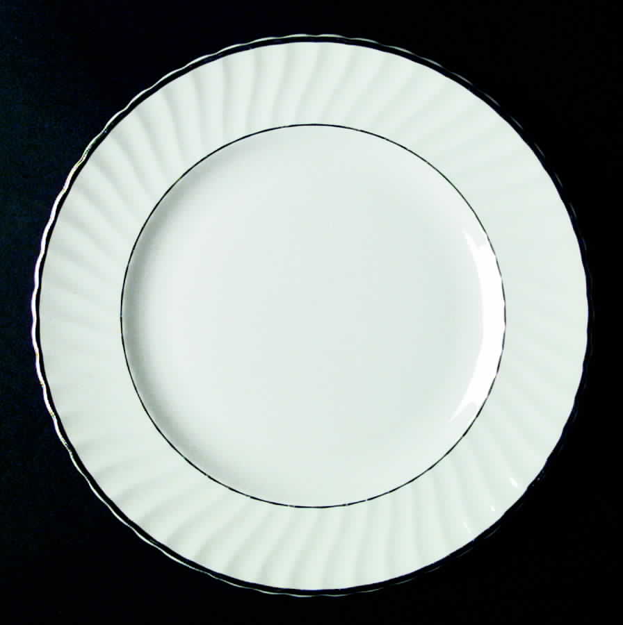 Silver Elegance Dinner Plate by Ridgway (Ridgways)-1