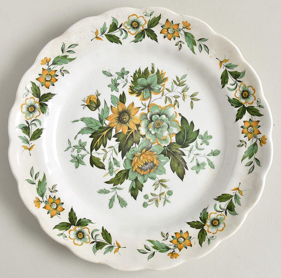 Spring Garden Salad Plate by Ridgway (Ridgways)-1