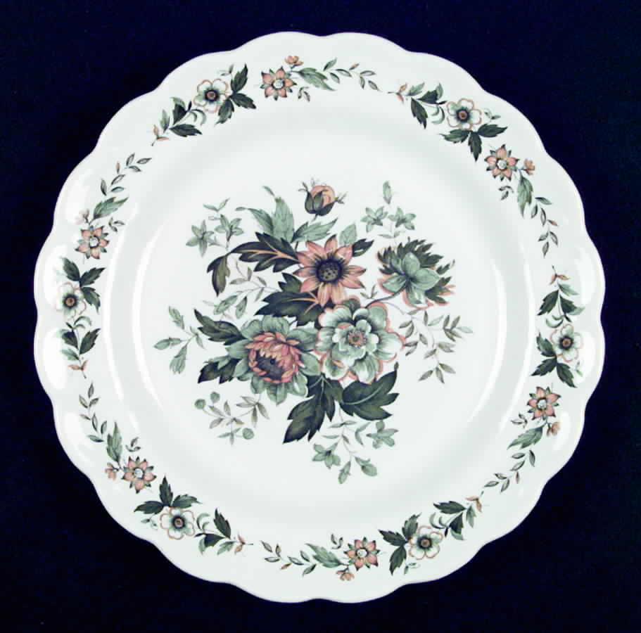 Spring Garden Dinner Plate by Ridgway (Ridgways)-1