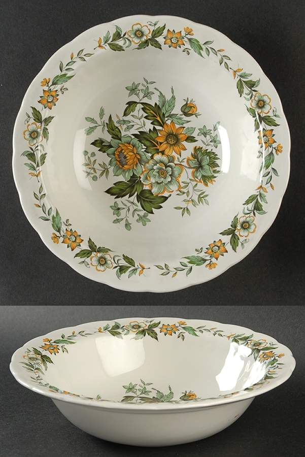 Spring Garden 8" Round Vegetable Bowl by Ridgway (Ridgways)-1