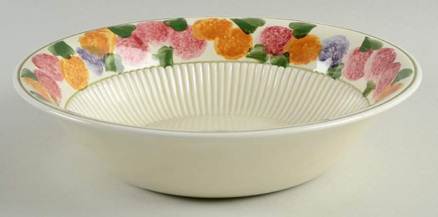 Tuberose 9" Round Vegetable Bowl by Ridgway (Ridgways)-1