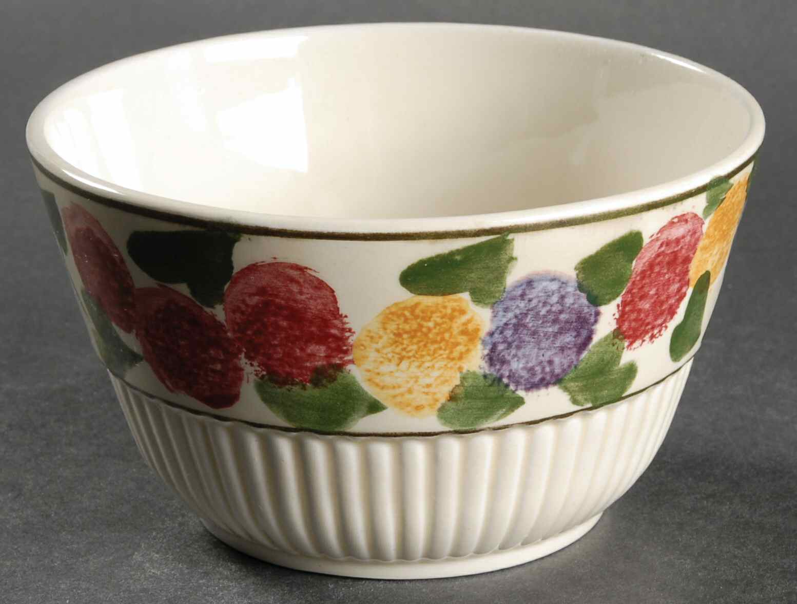 Tuberose Cranberry Bowl by Ridgway (Ridgways)-1