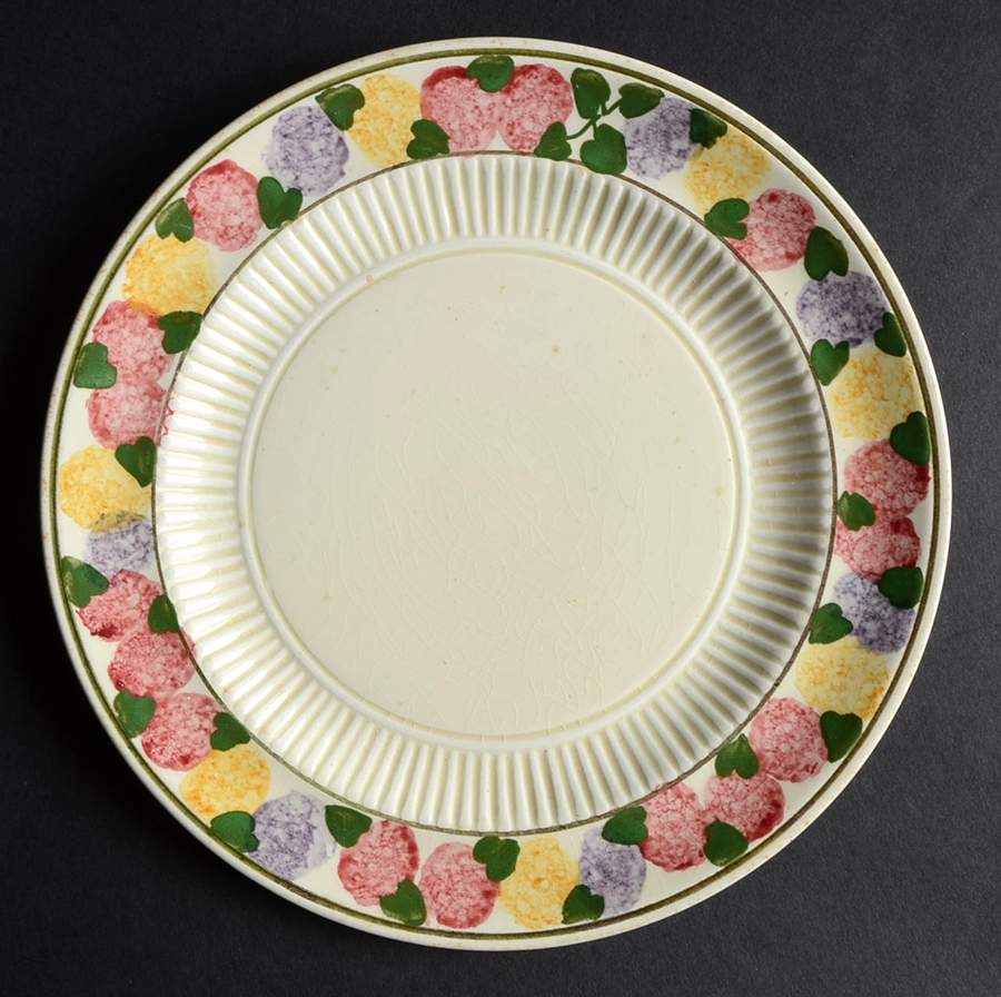Tuberose Dessert/Pie Plate by Ridgway (Ridgways)-1