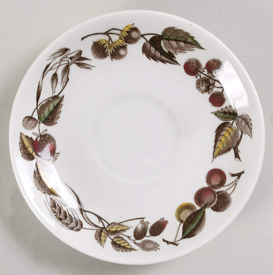 Warwick Saucer by Ridgway (Ridgways)-1