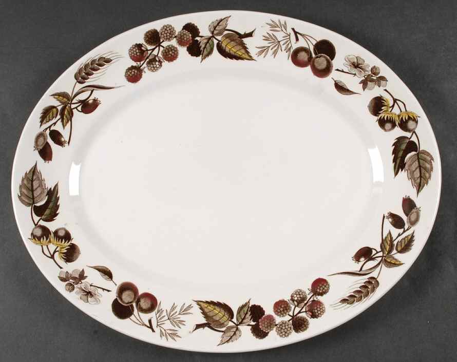 Warwick 16" Oval Serving Platter by Ridgway (Ridgways)-1