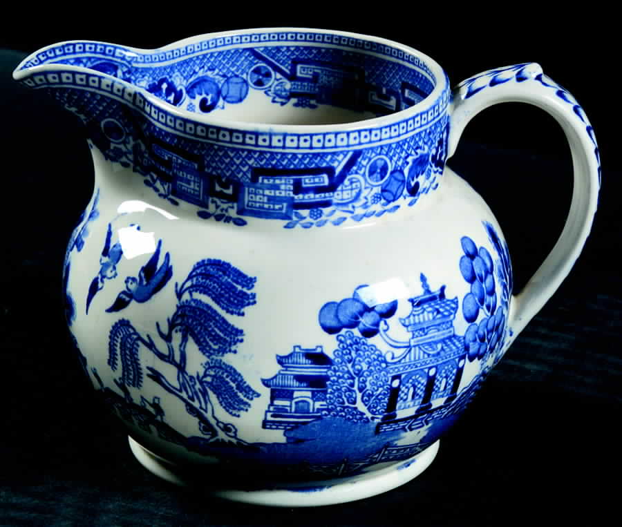 Willow Blue (Birds, Diamond Stamp) 18 Oz Pitcher by Ridgway (Ridgways)-1