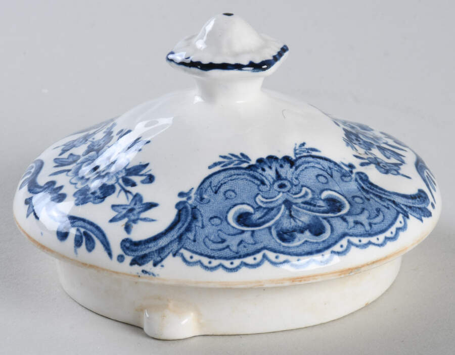 Windsor Blue Lid for Teapot by Ridgway (Ridgways)-1