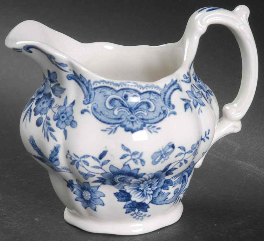 Windsor Blue Creamer by Ridgway (Ridgways)-1