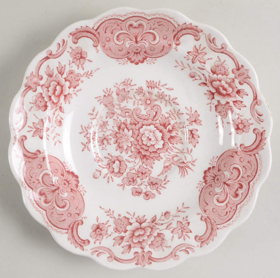 Windsor Pink Saucer by Ridgway (Ridgways)-1