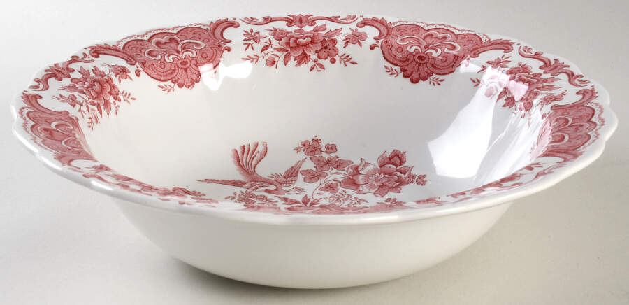 Windsor Pink 9" Round Vegetable Bowl by Ridgway (Ridgways)-1