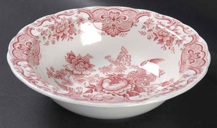 Windsor Pink 8" Round Vegetable Bowl by Ridgway (Ridgways)-1
