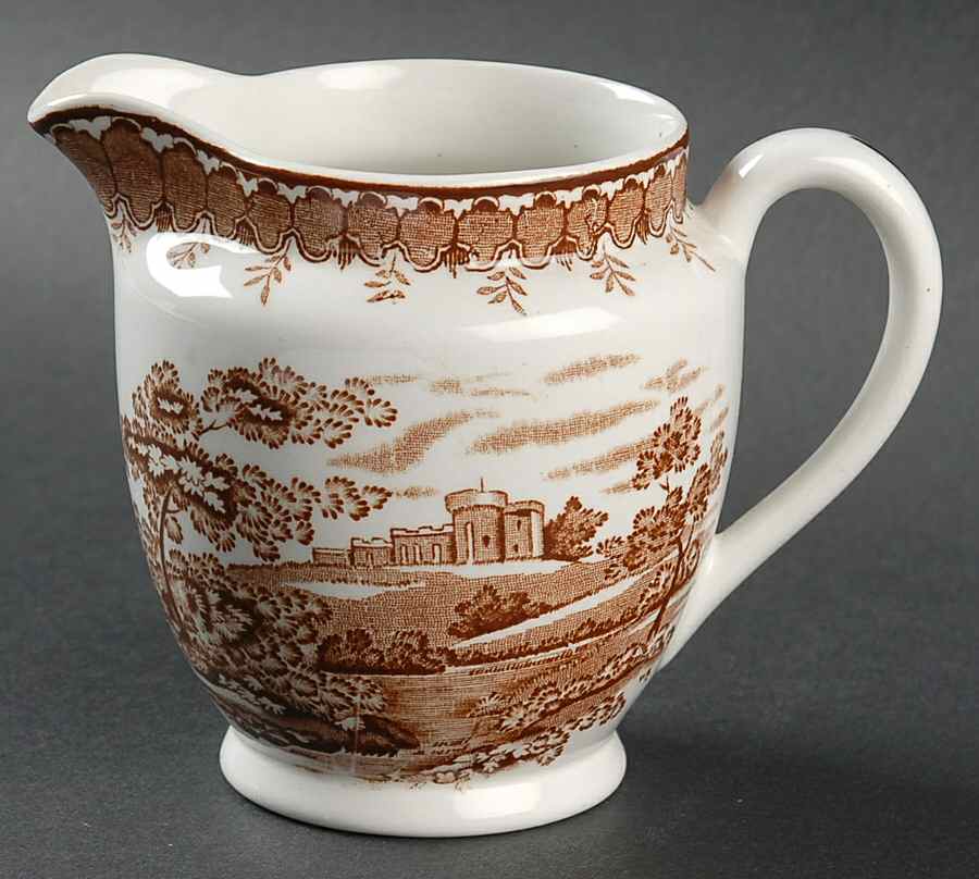 Woodland Brown Creamer by Ridgway (Ridgways)-1