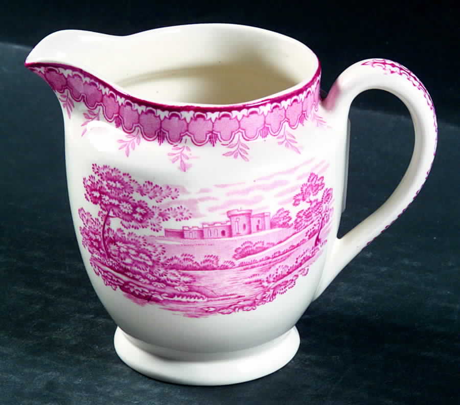 Woodland Pink Creamer by Ridgway (Ridgways)-1