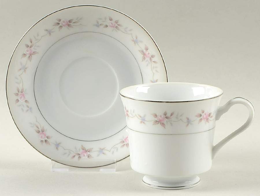 Maytime Footed Cup & Saucer Set by Regis-1