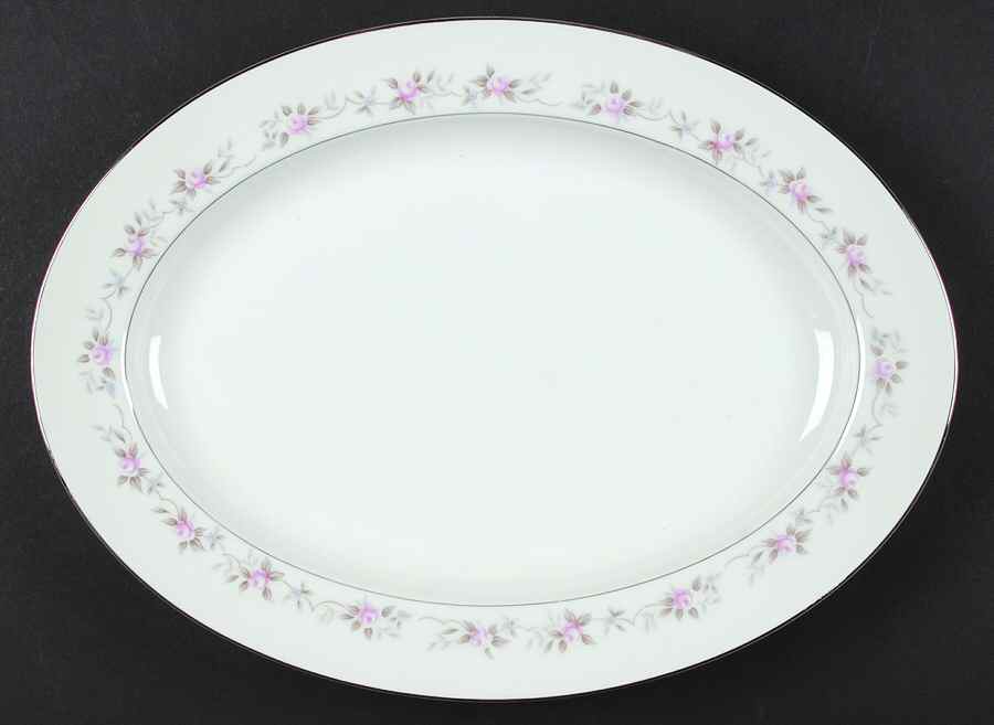 Maytime 14" Oval Serving Platter by Regis-1
