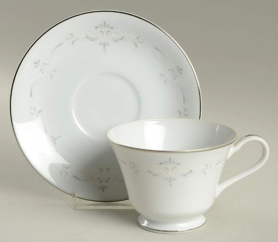 Stratford Footed Cup & Saucer Set by Regis-1