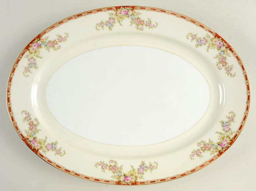 Ogden 13" Oval Serving Platter by Royal Chester-1