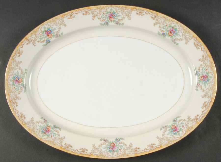 RLC2 16" Oval Serving Platter by Royal Chester-1