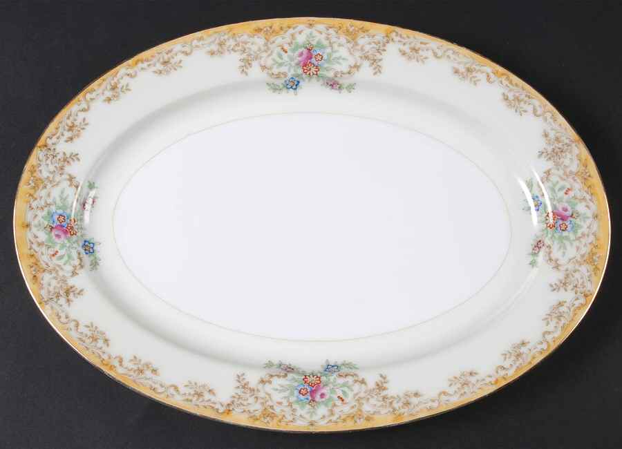 RLC2 12" Oval Serving Platter by Royal Chester-1