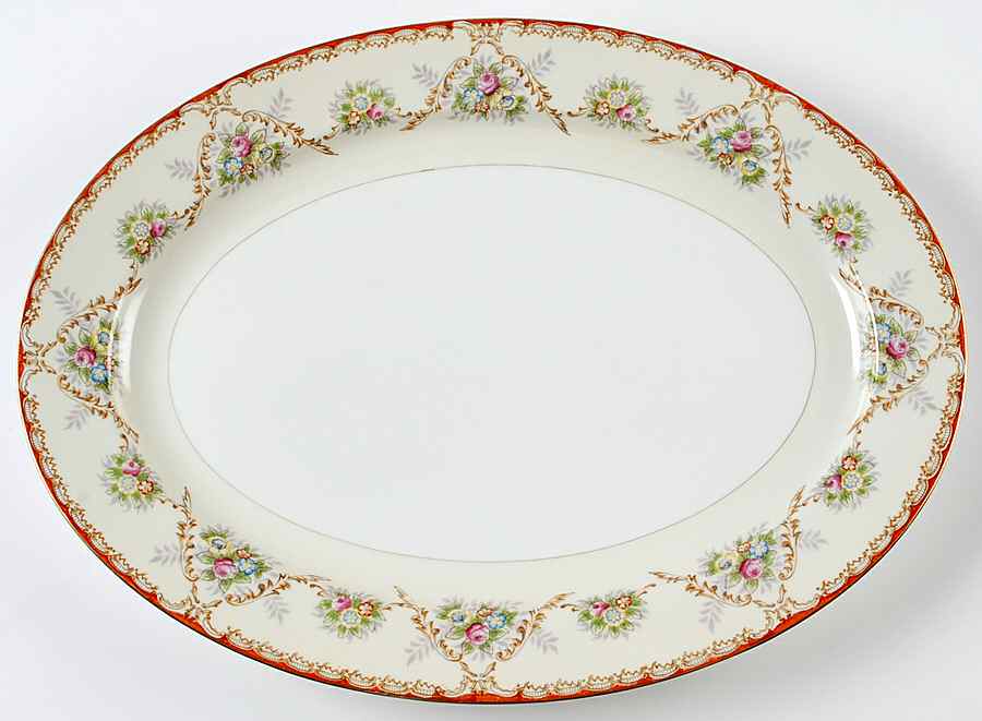 RLC6 16" Oval Serving Platter by Royal Chester-1